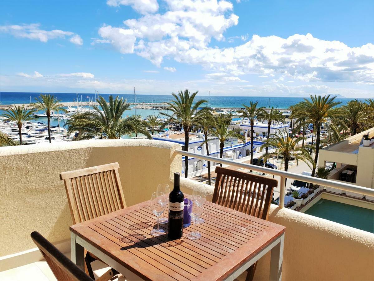 Fantastic Apartment In Front Of The Sea & Marina 에스테포나 외부 사진